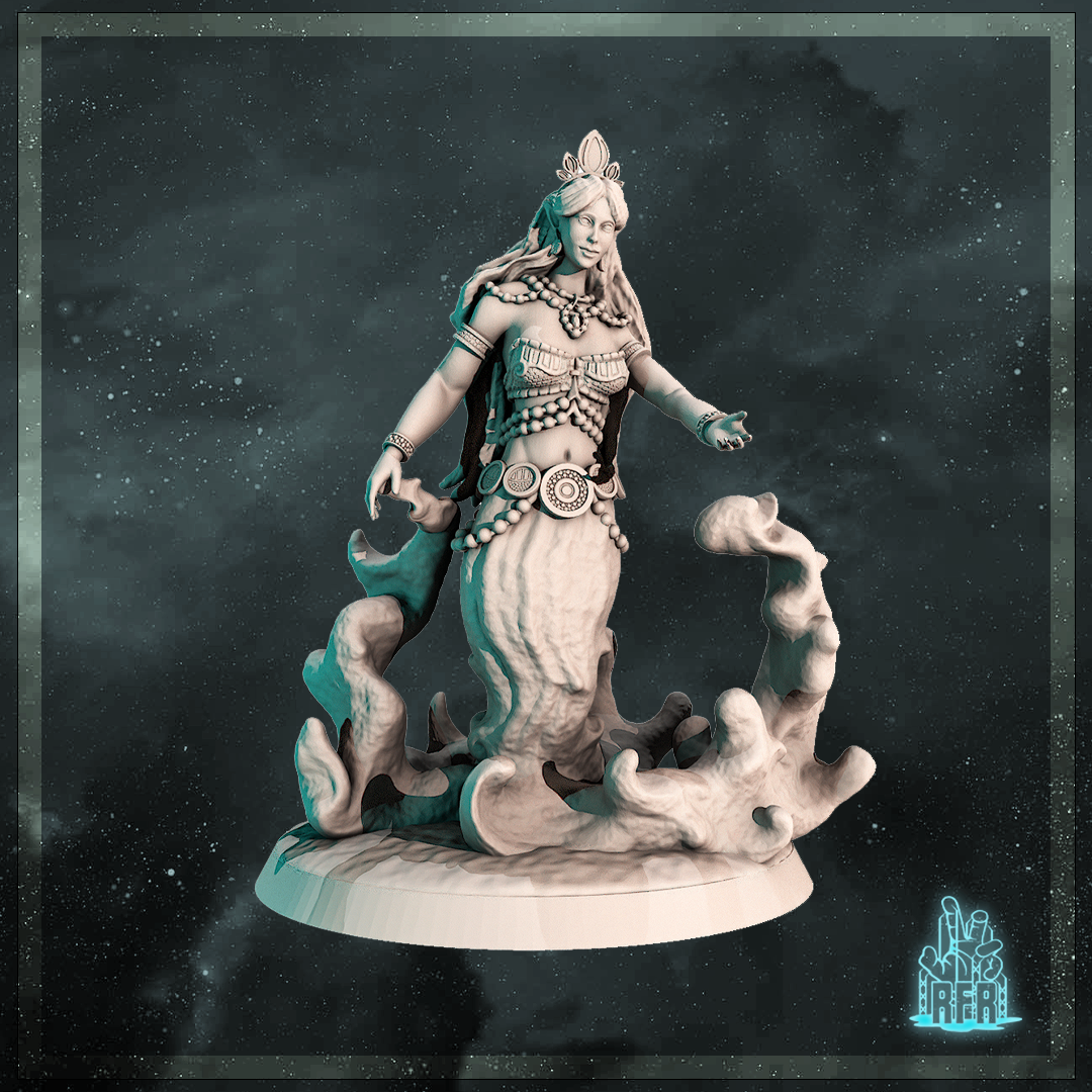 Merit, the mystic - Tabletop miniature (Pre-Supported)